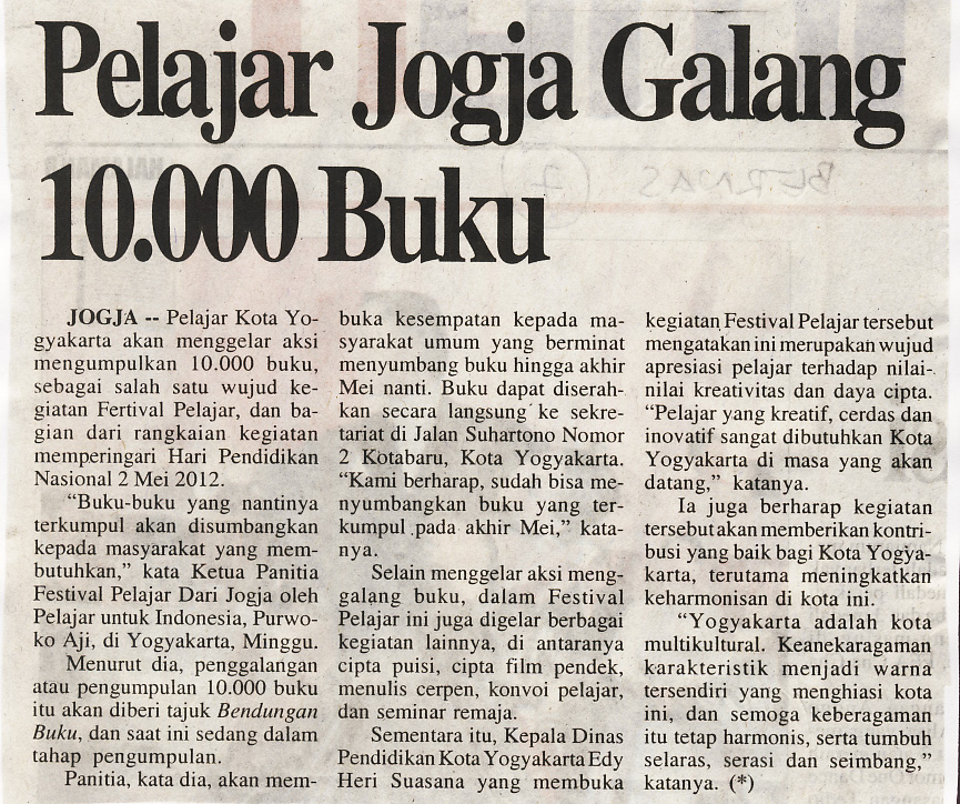 Kliping jogja terbaru